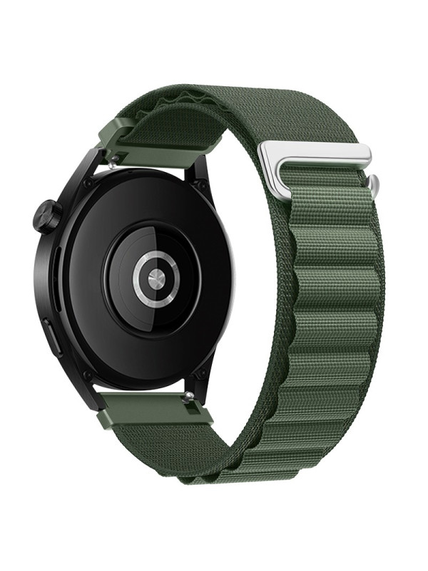 Watchband Hoco WH05 Climbing Series από Nylon για Samsung Huawei Xiaomi Vivo OPPO κα 20mm Universal Πράσινο