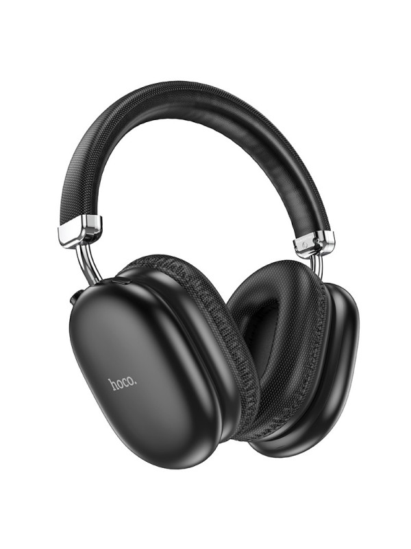 Wireless Ακουστικά Stereo Hoco W35 Max Joy V5.3 800mAh με υποδοχή Micro SD και AUX Μαύρα