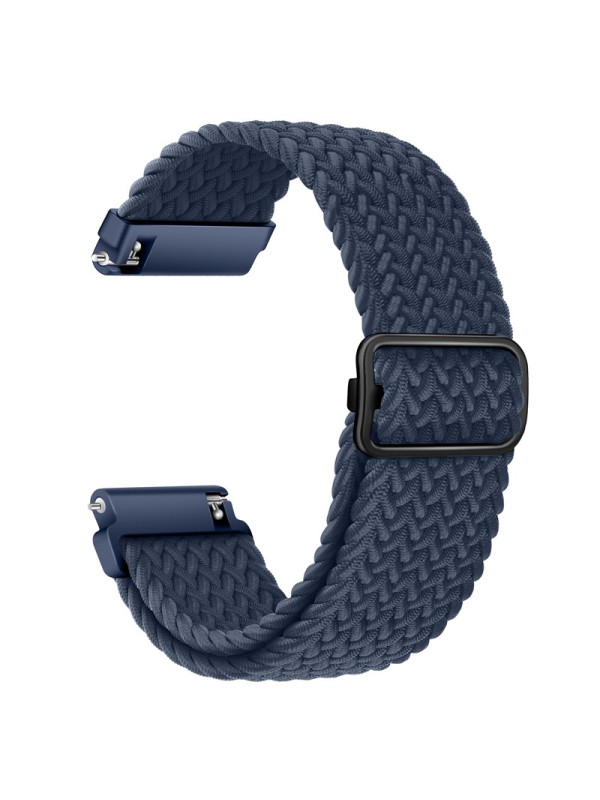 Watchband Hoco WH03 Jane Eyre Series από Ultra-Thin Nylon για Samsung Huawei Xiaomi Vivo κα 20mm Universal Σκούρο Μπλε