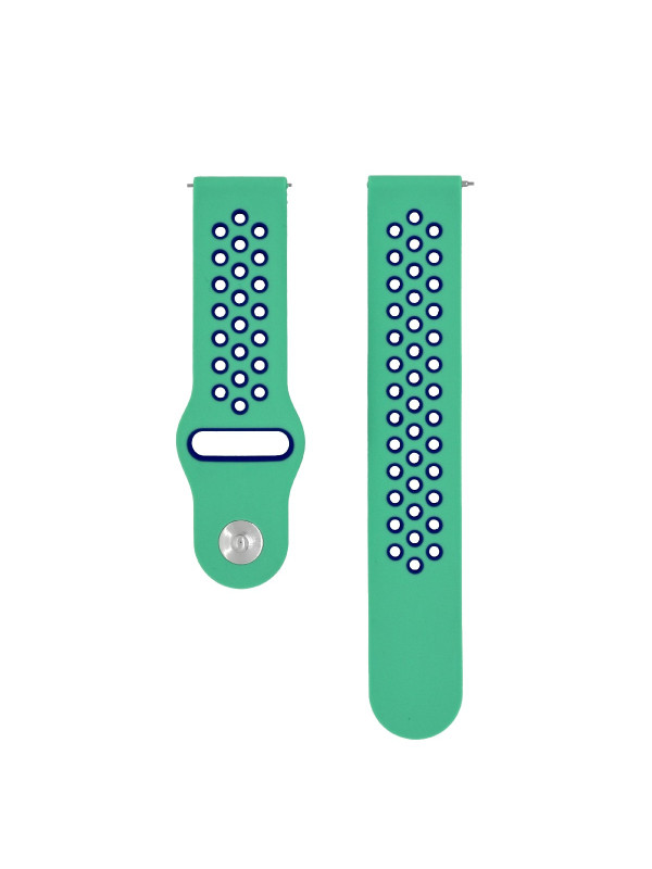 Ανταλλακτικό Λουράκι Ancus Wear Σιλικόνης με Υποδοχή Κουμπώματος 22mm Πράσινο