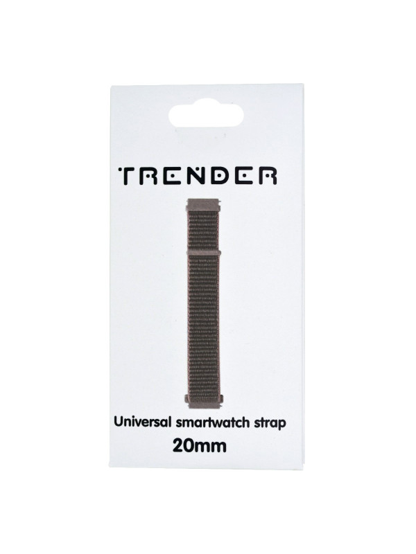 Ανταλλακτικό Λουράκι Trender TR-NY20PK Nylon 20mm Ρόζ