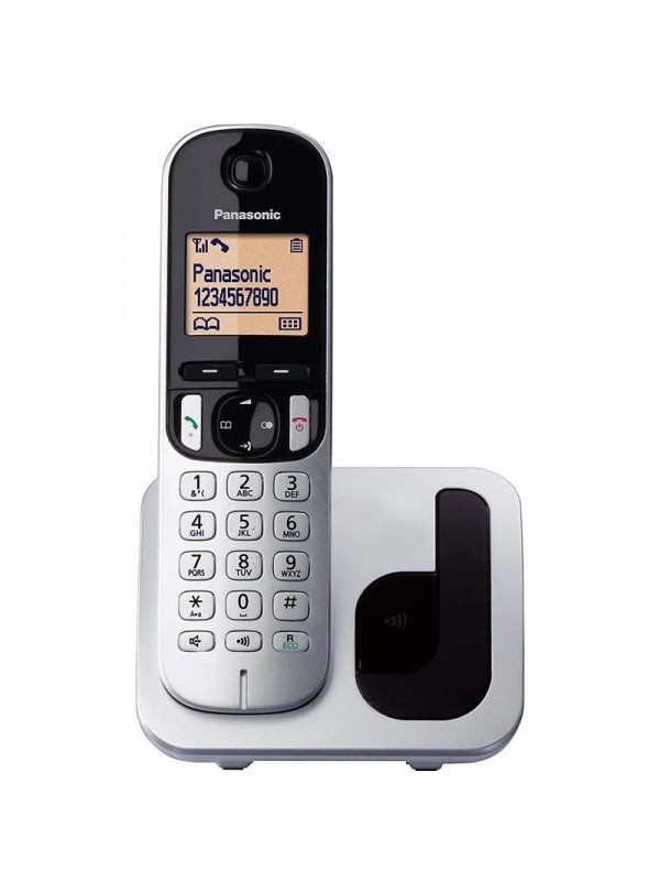 Ασύρματο Ψηφιακό Τηλέφωνο Panasonic KX-TGC210 Ασημί EU