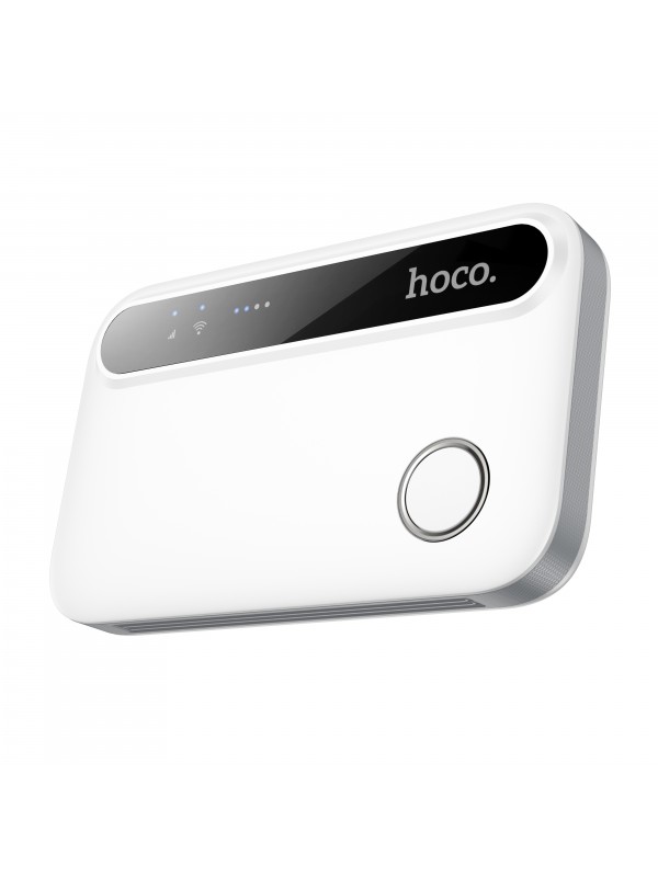 Φορητό Wifi Router Hoco HI41 4G Wifi6 150Mbps 2.4GHz Λευκό