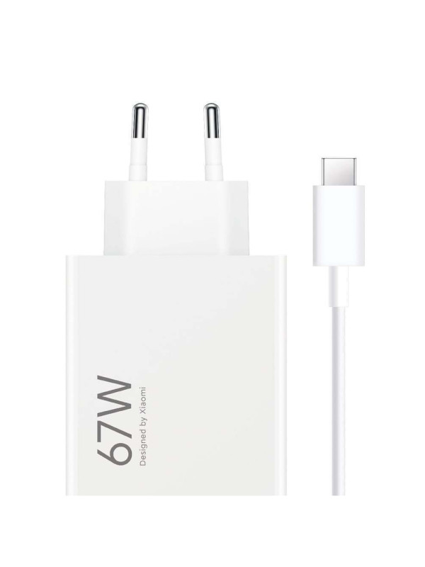 Φορτιστής Ταξιδίου Xiaomi Hyper Charge Combo 67W BHR9465EU με Καλώδιο USB-A σε USB-C