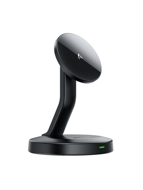 Επιτραπέζια Βάση Ασύρματης Φόρτισης Acefast E26 15W με LED Ένδειξη Λειτουργίας Συμβατή με MagSafe Μαύρη