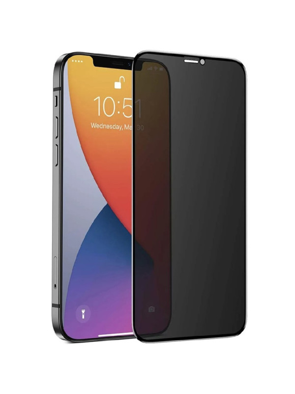 Tempered Glass Noozy Privacy 30 Μοίρες Protection Full Face 3D για Apple iPhone Air