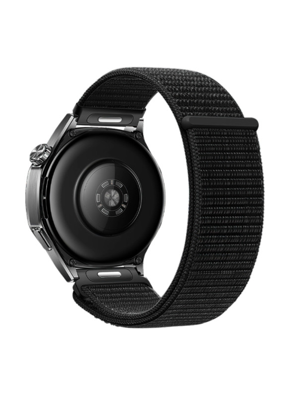 Watchband Hoco WH20 Belle Series Nylon για Samsung Huawei Xiaomi Vivo OPPO κα 20mm Universal Μαύρο