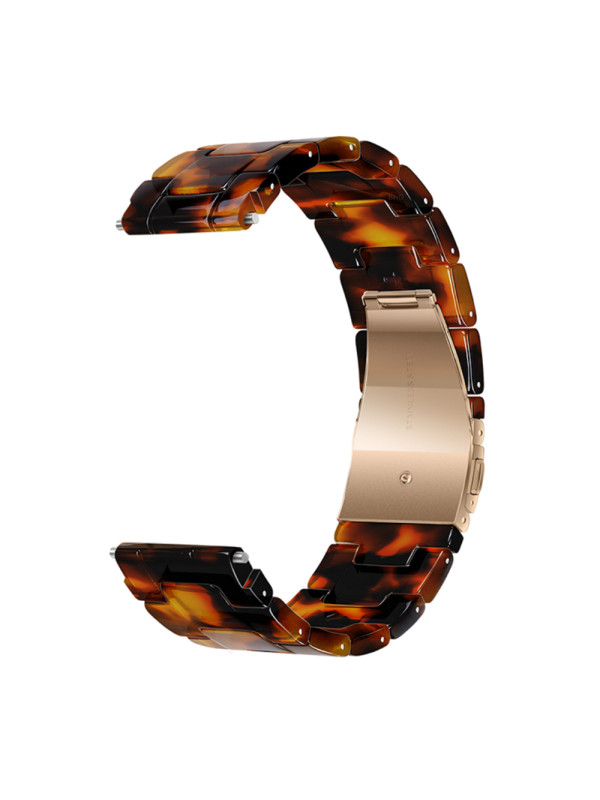 Watchband Hoco WH19 Elegant Series Πλαστικό Μπρασελέ για Samsung Huawei Xiaomi Vivo OPPO κα 22mm Universal Ταρταρούγα