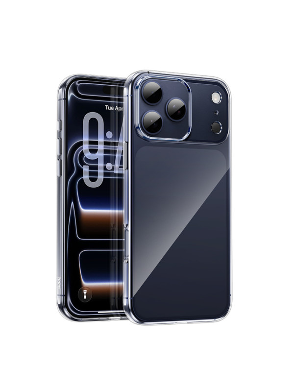 Θήκη Hoco TPU Light Series για Apple iPhone 17 Pro Max Διάφανη