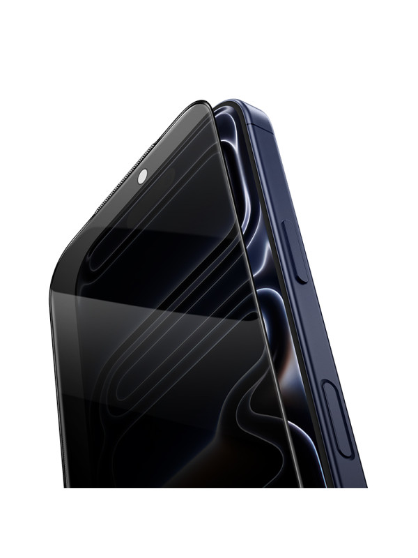 Tempered Glass Hoco Spy G15 Full Screen Privacy 0.33mm για Apple iPhone 17 Pro Σετ 10 τεμ.