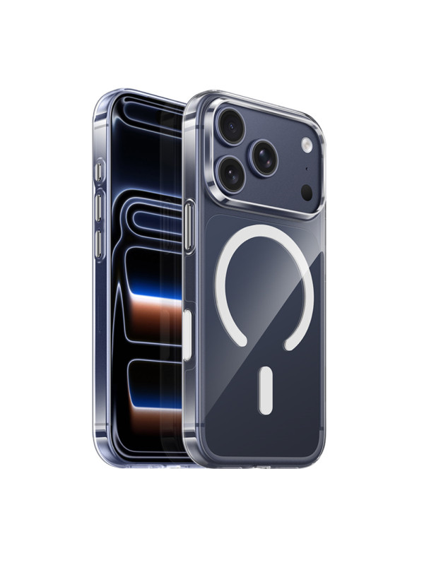 Θήκη Hoco Premium Primary Magsafe για Apple iPhone 17 Pro Διάφανη 98%