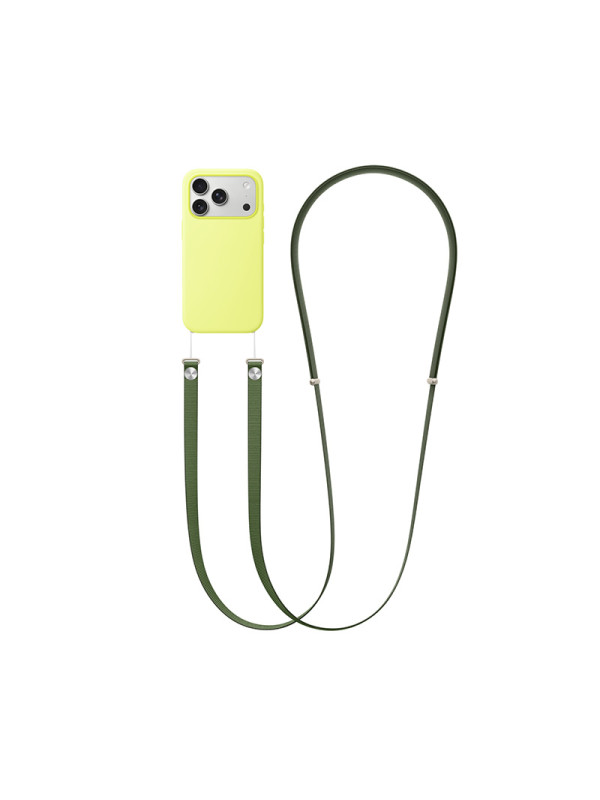 Universal Λουράκι Λαιμού Hoco GH11 για Θήκη Κινητού με Πυκνή Πλέξη και Μεταλλικες Λεπτομέρειες Πράσινο