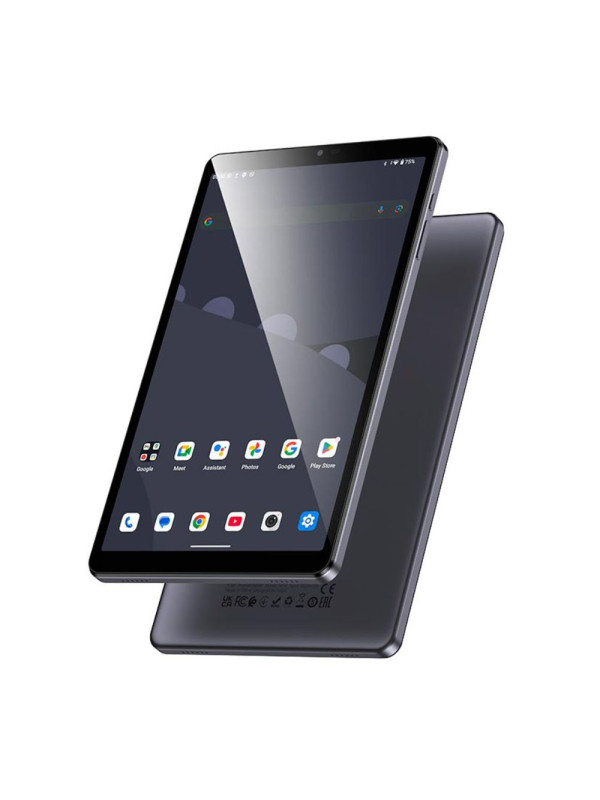 Tablet Hoco HI15 Super Thin 8.68" WiFi 4GB + 4GB/64GB HD Dual Camera MicroSD Android 15 5000mAh και Call Function Ασημί με Θήκη Book