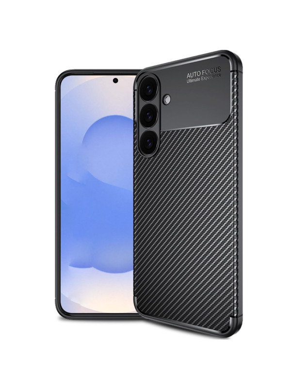 Θήκη Ancus AutoFocus Carbon Fiber για Samsung SM-S942 Galaxy S26 Μαύρη