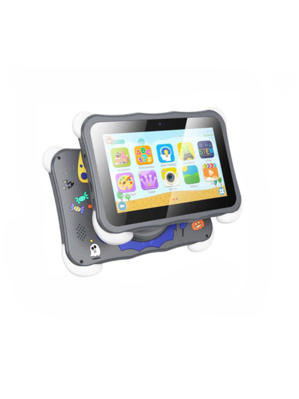 Hoco A16 Kids Tablet 7" WiFi 4GB/32GB v5.2 3000mAh MicroSD GPS Android Γονικό Έλεγχο και STEM Εφαρμογές Γκρι