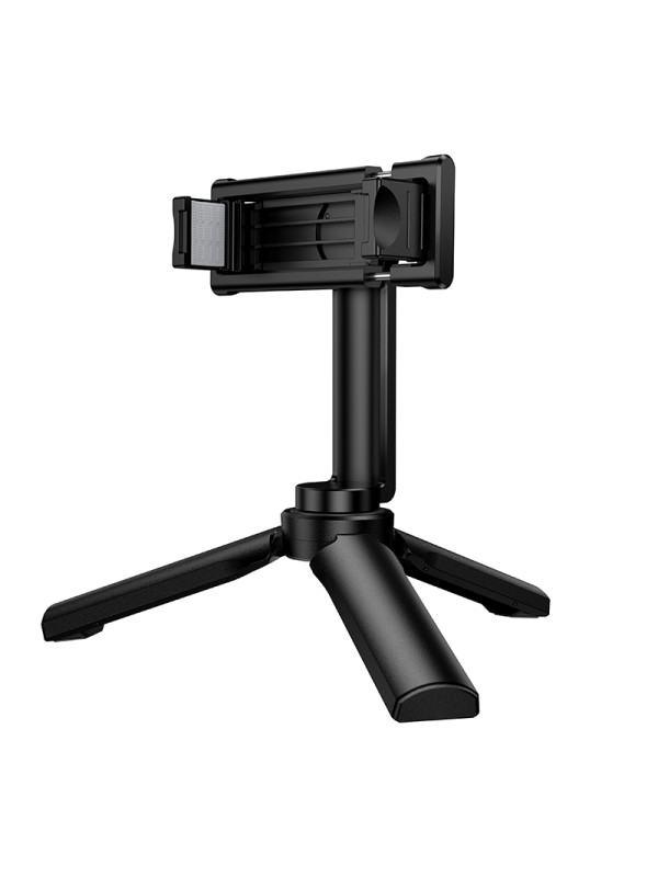 Selfie Stick Hoco K100 Prestigio και Τρίποδο Mini για Συσκευές 4.5"- 7" με Σπείρωμα 1/4" Κατάλληλο για Κάμερες Φώτα και Action Cameras