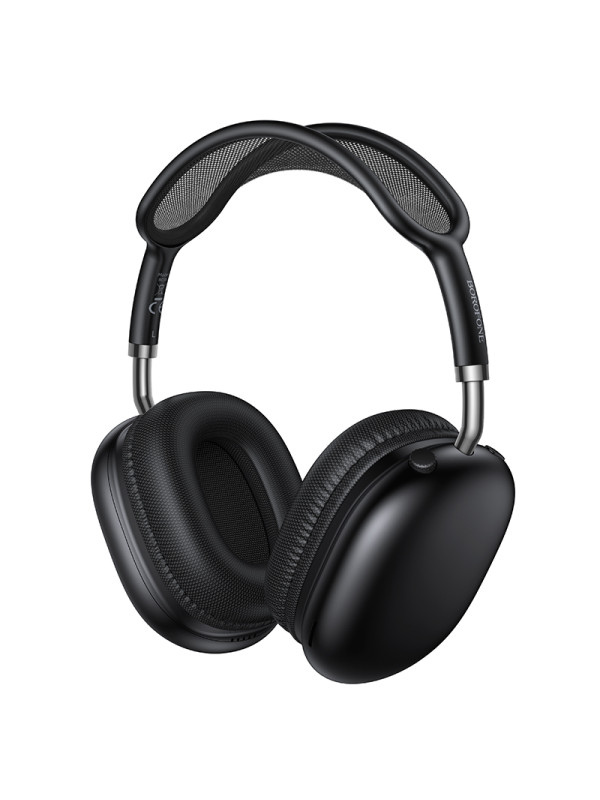 Wireless Hands Free Borofone BO36 Tone TWS v6 300mAh 30 Ώρες Ομιλίας USB-C Μαύρα