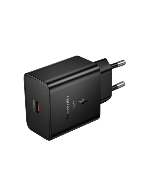 Φορτιστής Ταξιδίου Hoco N77 Star GaN 45W Fast Charge με 1xUSB-C Μαύρος