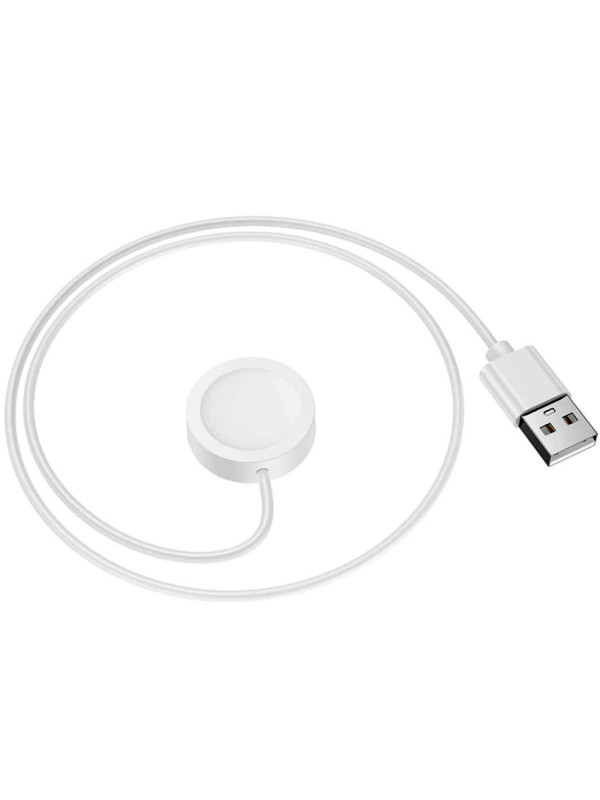 Φορτιστής Hoco για Y29 Y42 Ultra Y43 Smart Watch Λευκός