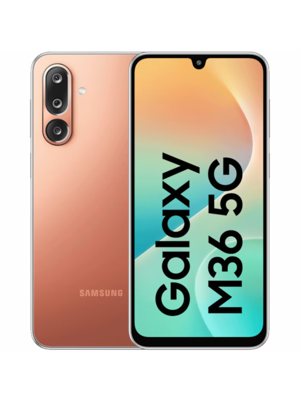 Samsung SM-M366 Galaxy M36 5G Non EU Dual Sim 6.7" 6GB/128GB NFC Orange Haze με 1 Χρόνο Εγγύηση απο Samsung Service