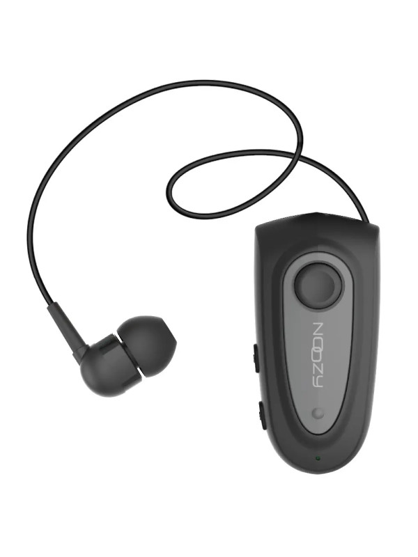 Bluetooth Hands Free Noozy Roller BH67 Bluetooth V 6.0 με Δόνηση Multi Pairing Γκρι