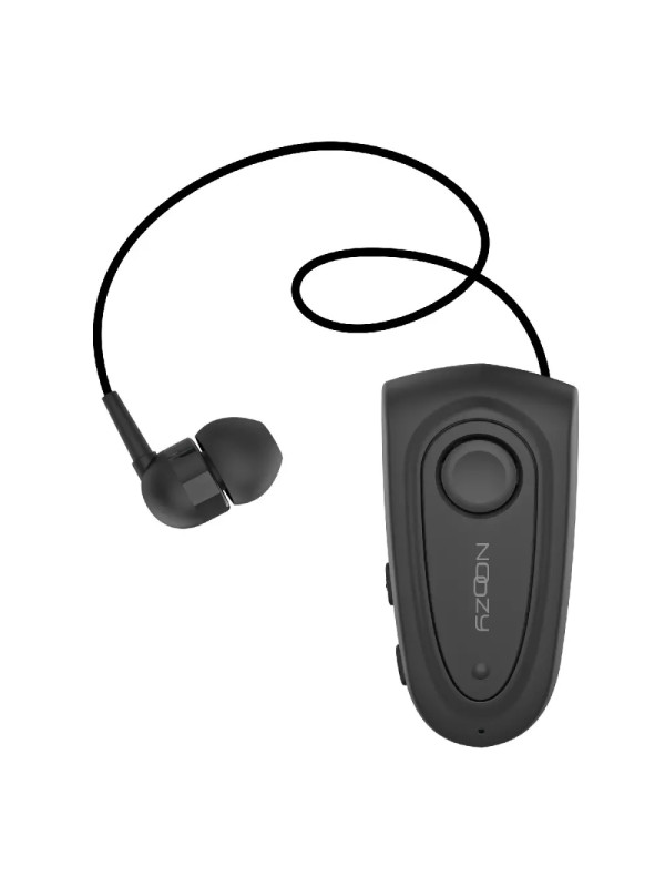 Bluetooth Hands Free Noozy Roller BH67 Bluetooth V 6.0 με Δόνηση Multi Pairing Μαύρο