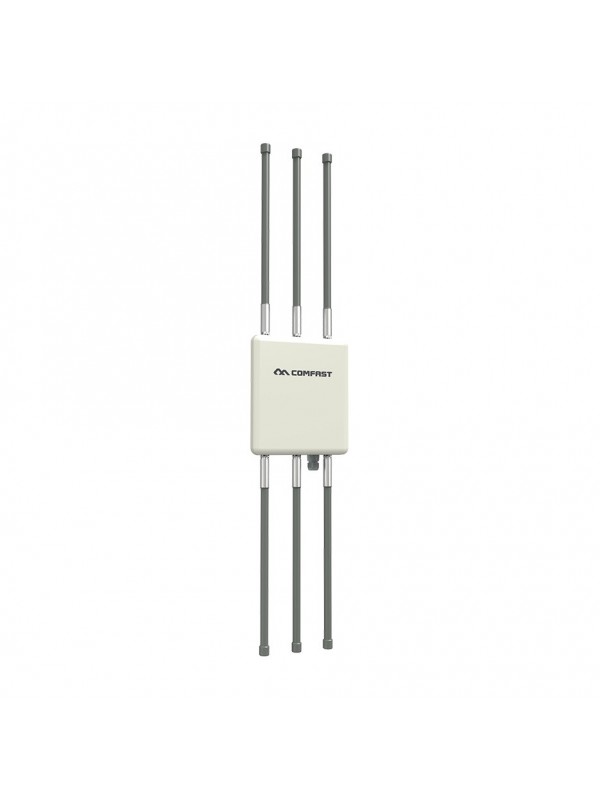 Wireless Router Comfast CF-WA900-V2 IP67 Εξωτερικής Χρήσης 1750Mbps 2.4G&5.8G με Αντικεραυνικής Προστασία 4KV Λευκό
