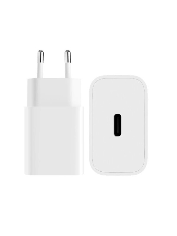 Φορτιστής Ταξιδίου Xiaomi Mi 20W Fast Charging PD20W με USB-C Λευκός BHR4927GL