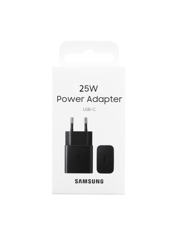 Φορτιστής Ταξιδίου Samsung EP-T2510NBEGEU USB-C GaN 25W Μαύρο