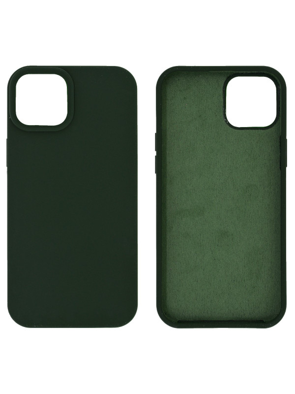 Θήκη Ancus Silicon Liquid για Apple  iPhone 15 Plus Σκούρο Πράσινο