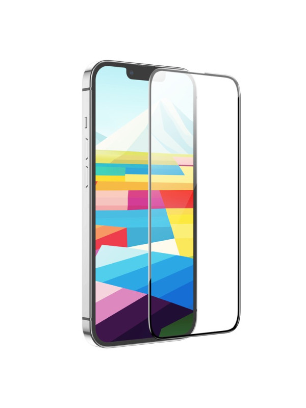 Tempered Glass Hoco Premium Series G16 Full Screen HD 5D Large Arc 0.4mm 9H για Apple  iPhone 15 Σετ 10τεμ.