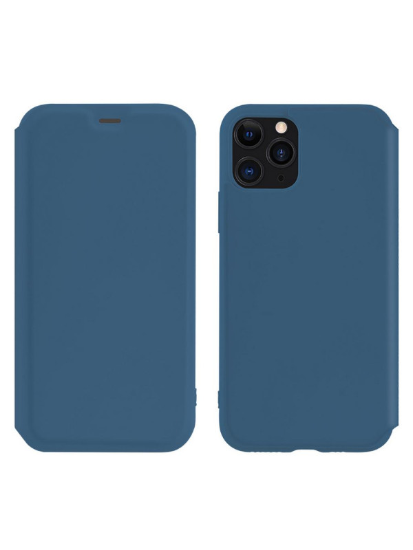 Θήκη Hoco Colorful Series Liquid Silicon για Apple iPhone 11 Pro Max Μπλέ