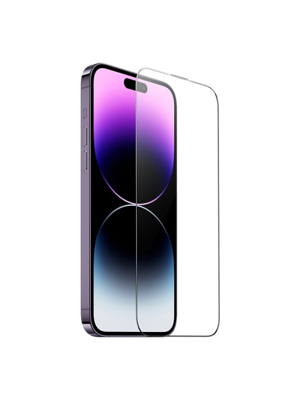 Tempered Glass Hoco A32 Anti Reflective Dustproof 0.33mm για Apple iPhone 14 Pro Μαύρο
