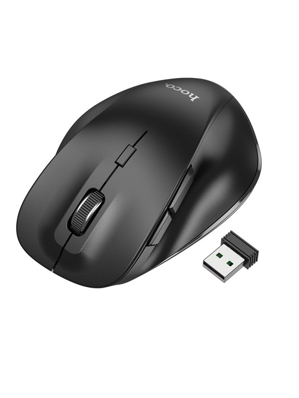 Ασύρματο Ποντίκι Hoco GM24 Mystic 1600dpi 2.4GHz 6 Πλήκτρων Μαύρο