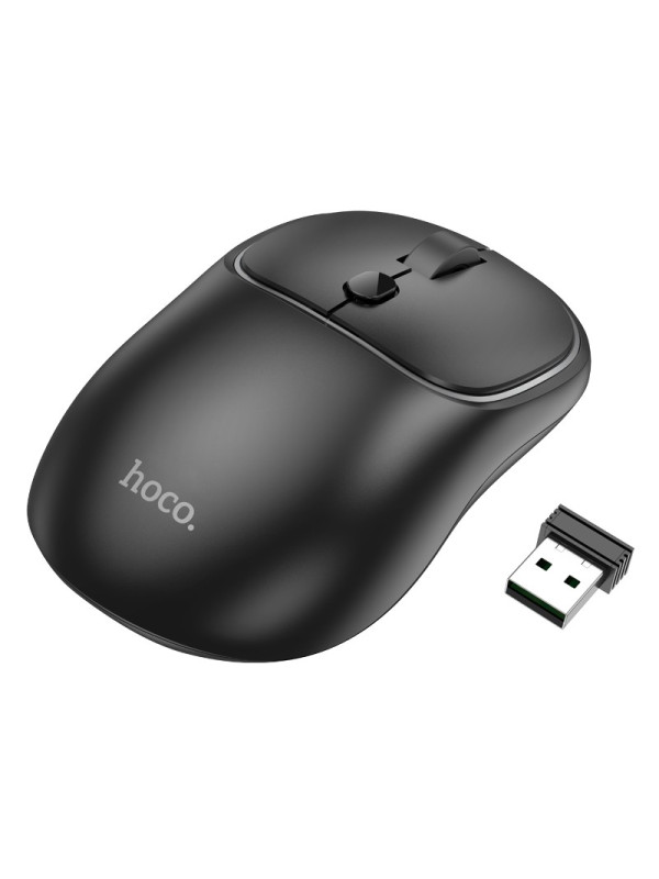 Ασύρματο Ποντίκι Hoco GM25 Royal Dual Mode 1600dpi 2.4GHz 4 Πλήκτρων Μαύρο