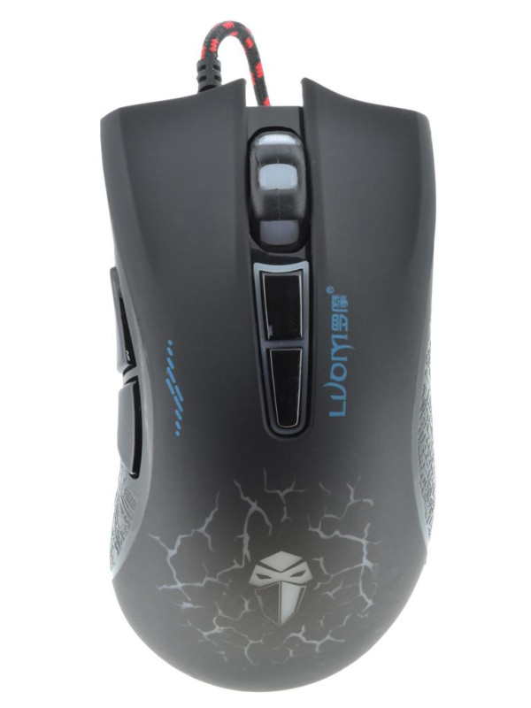 Ενσύρματο Ποντίκι Keywin Mechanical Gaming Mouse Luom G30 με 7 Πλήκτρα και 2500 DPI Μαύρο