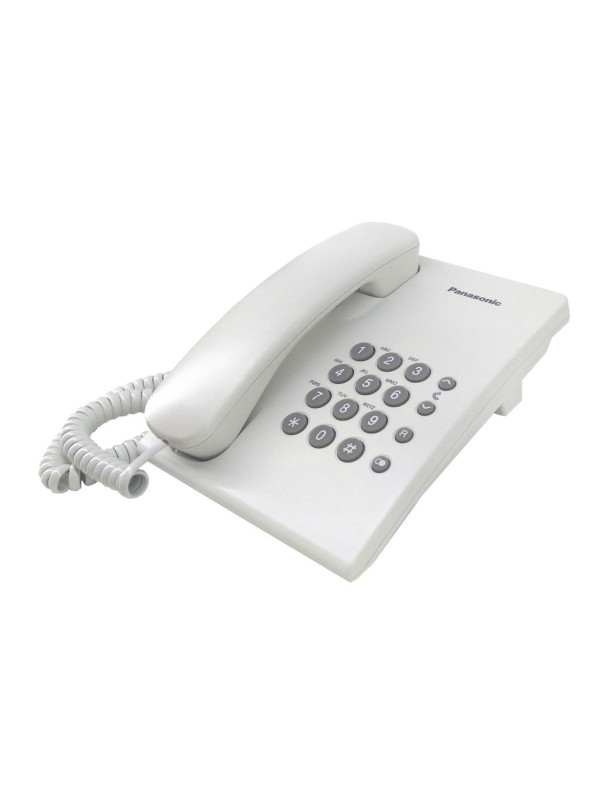 Σταθερό Ψηφιακό Τηλέφωνο Panasonic KX-TS500EXW Λευκό