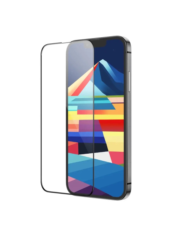 Tempered Glass Hoco G12 Full Screen HD 5D Large Arc για Apple  iPhone 16 Plus 15 Plus