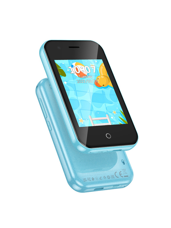 Hoco Y102 Children Phone 2G Nano Card 2.8"  800mAh με Κάμερα  Μπλε