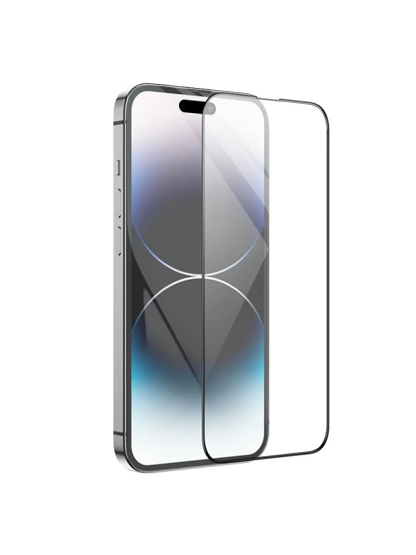 Tempered Glass Hoco G12 5D Full Screen Large Arc Edges Protection 9H για Apple iPhone 14 Pro Max