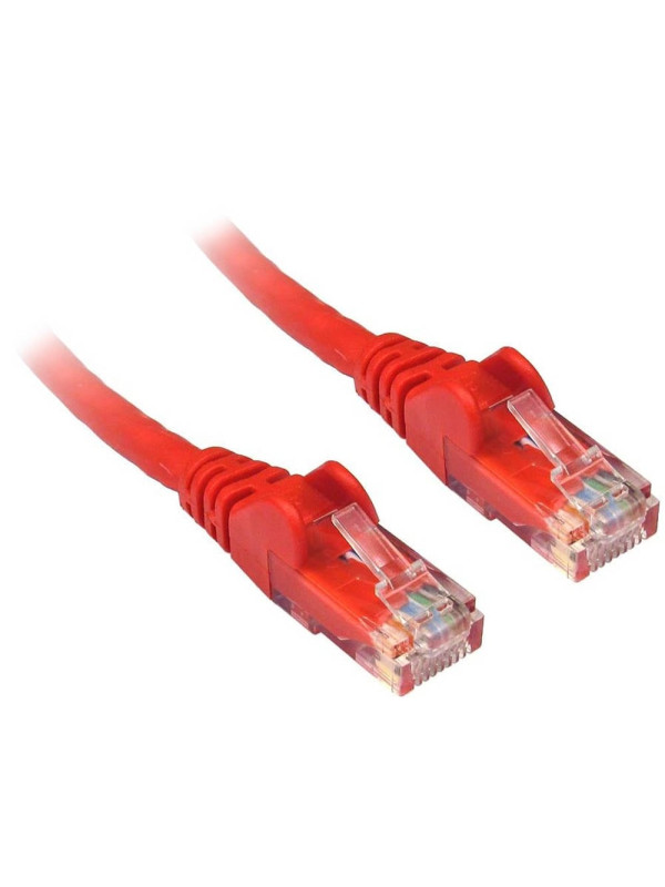 Καλώδιο Ethernet CAT 5E Κόκκινο (0.5m)