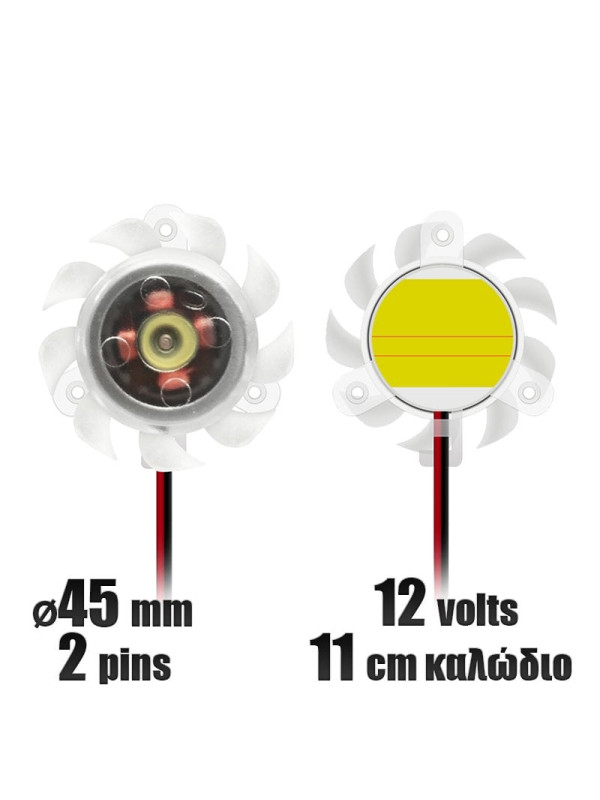Ανεμιστήρας GPU 12 Volts 45mm Type I
