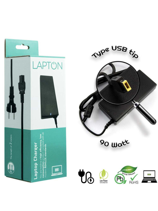 Τροφοδοτικό για Lenovo USB 90W