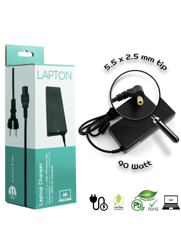Τροφοδοτικό για Lenovo/Fujitsu Siemens 5.5 x 2.5 90W