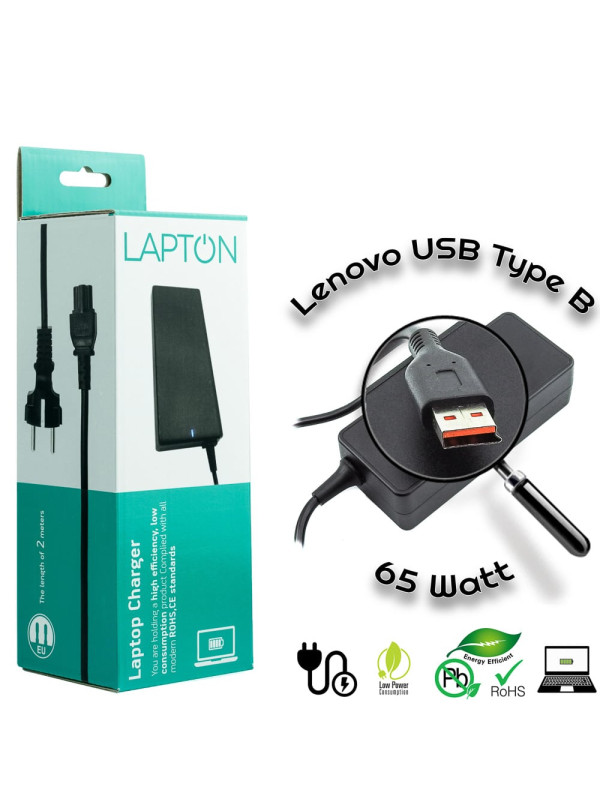 Τροφοδοτικό για Lenovo USB Type B 65W