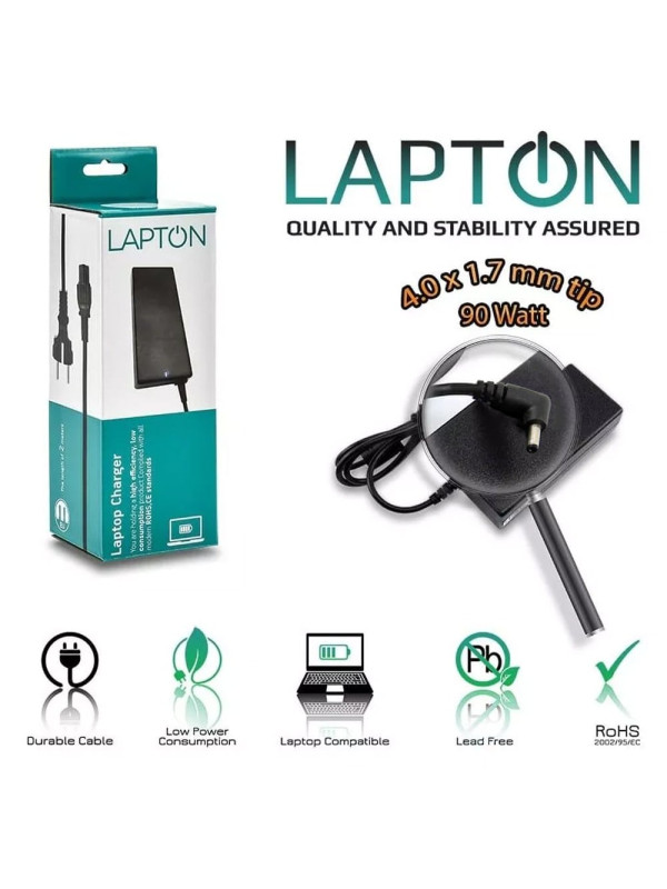 Τροφοδοτικό για HP/Lenovo 4.0 x 1.7 90W
