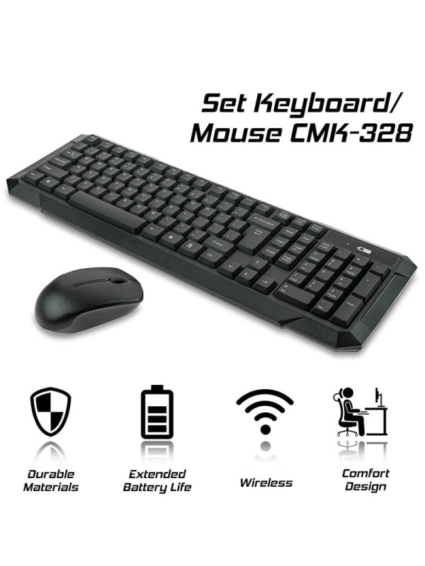Σετ Keyboard/Mouse CMK-328