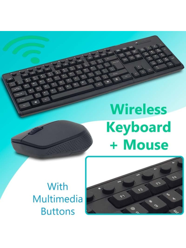 TJ-920 Ασύρματο Πληκτρολόγιο & Ποντίκι