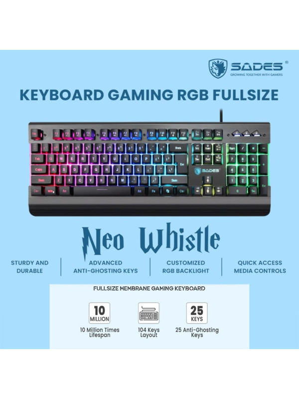 Sades Neo Whistle Gaming Keyboard