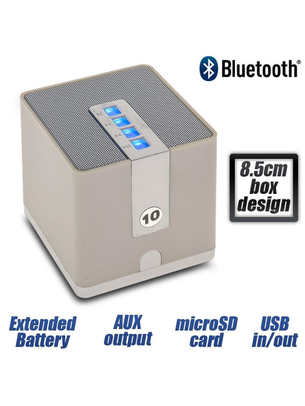 Bluetooth Ηχείο Φορητό White KB900